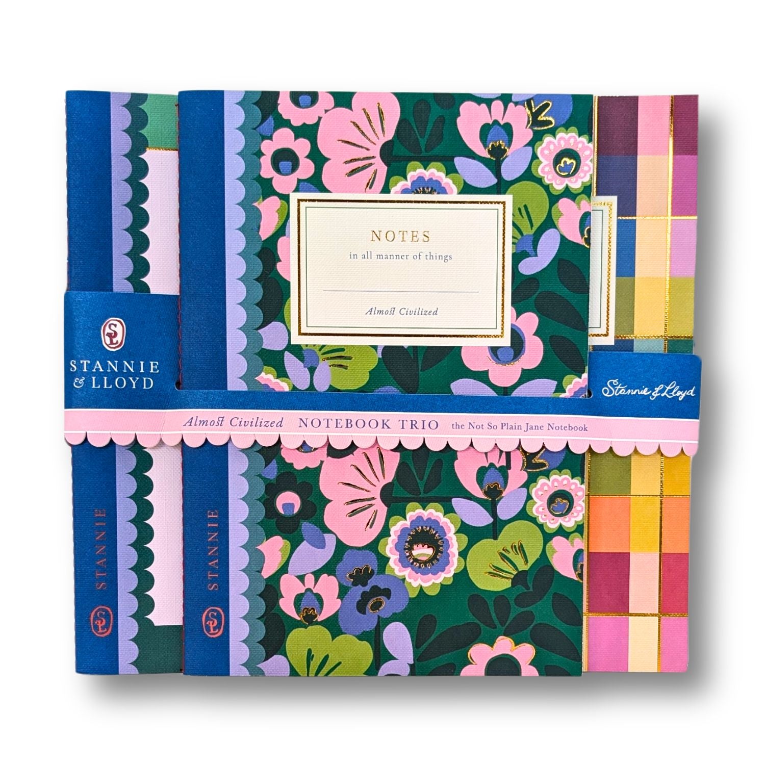Notebook Trio | Madras and Maude