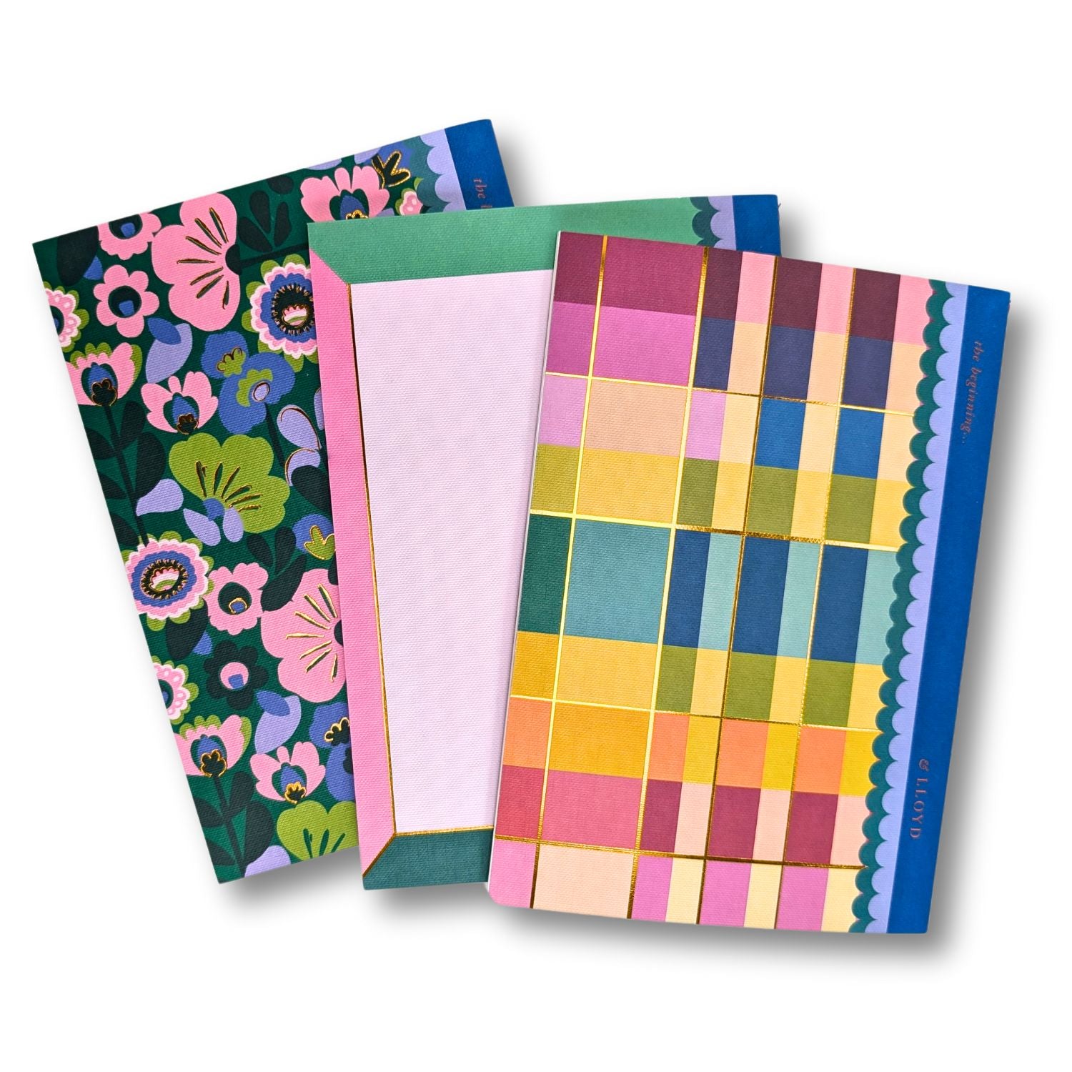 Notebook Trio | Madras and Maude