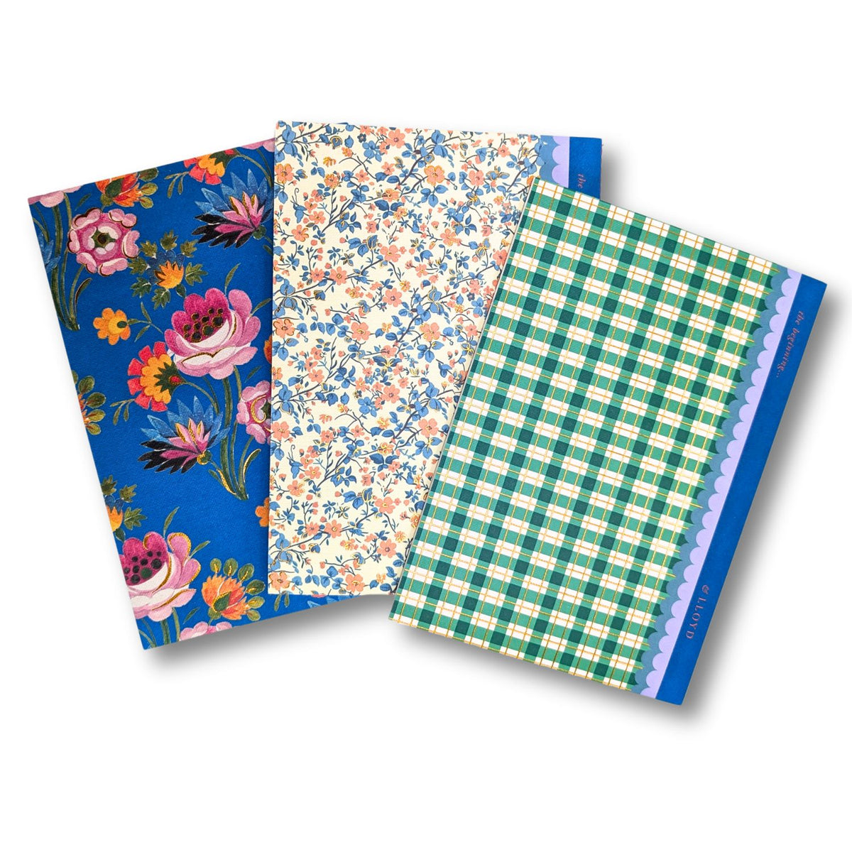 Notebook Trio | Modern Provencial Floral
