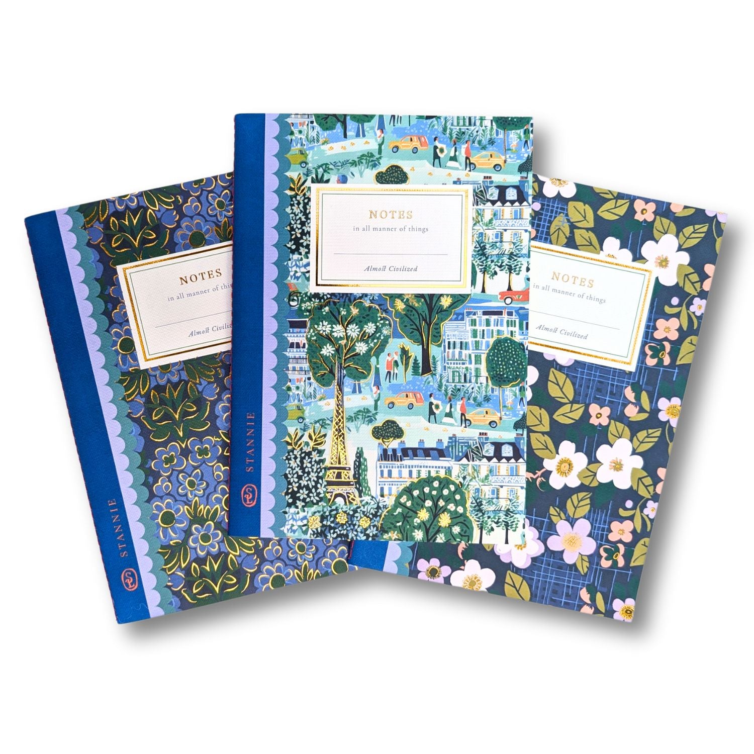 Notebook Trio | Paris Afternoon