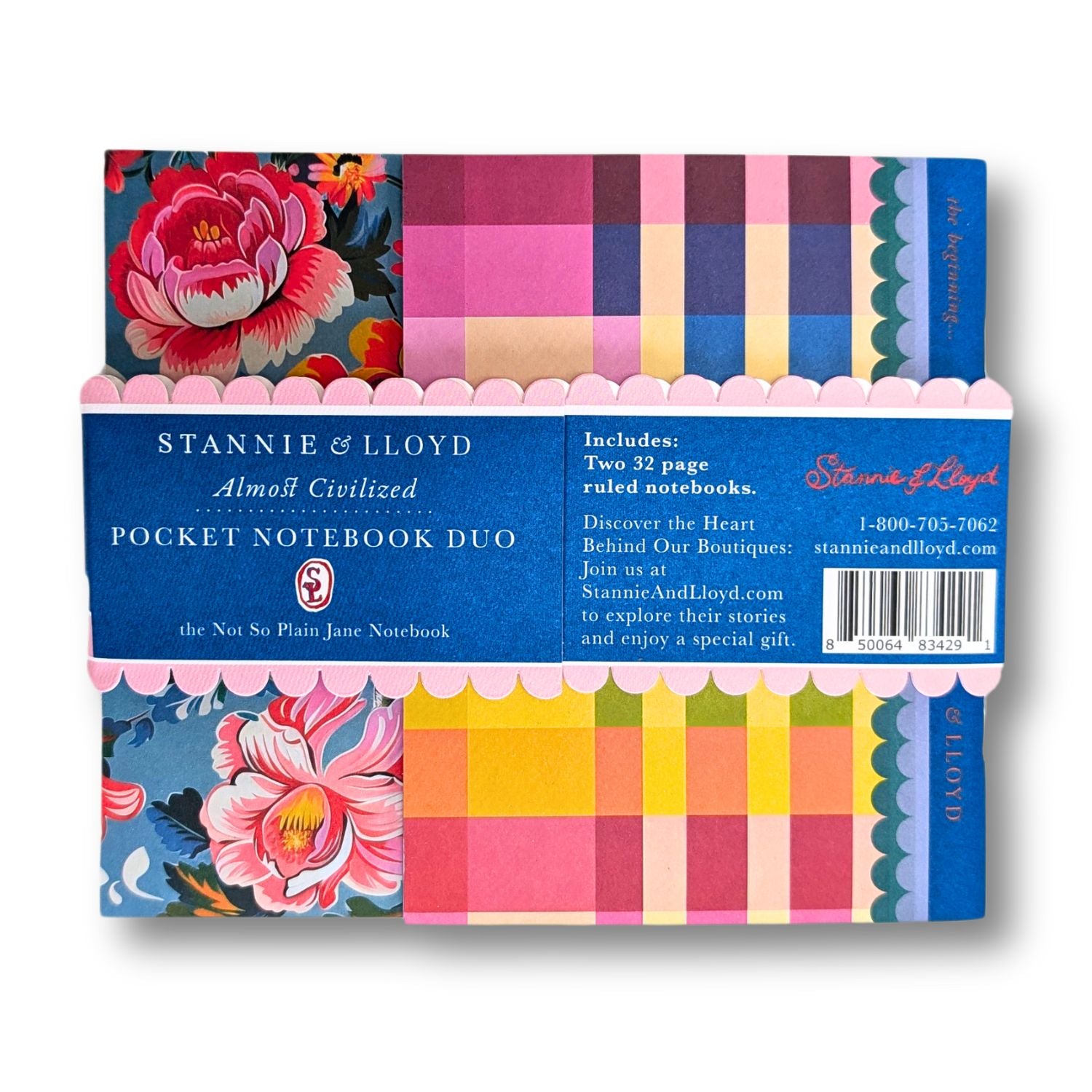 Pocket Notebook Set | Modern Floral