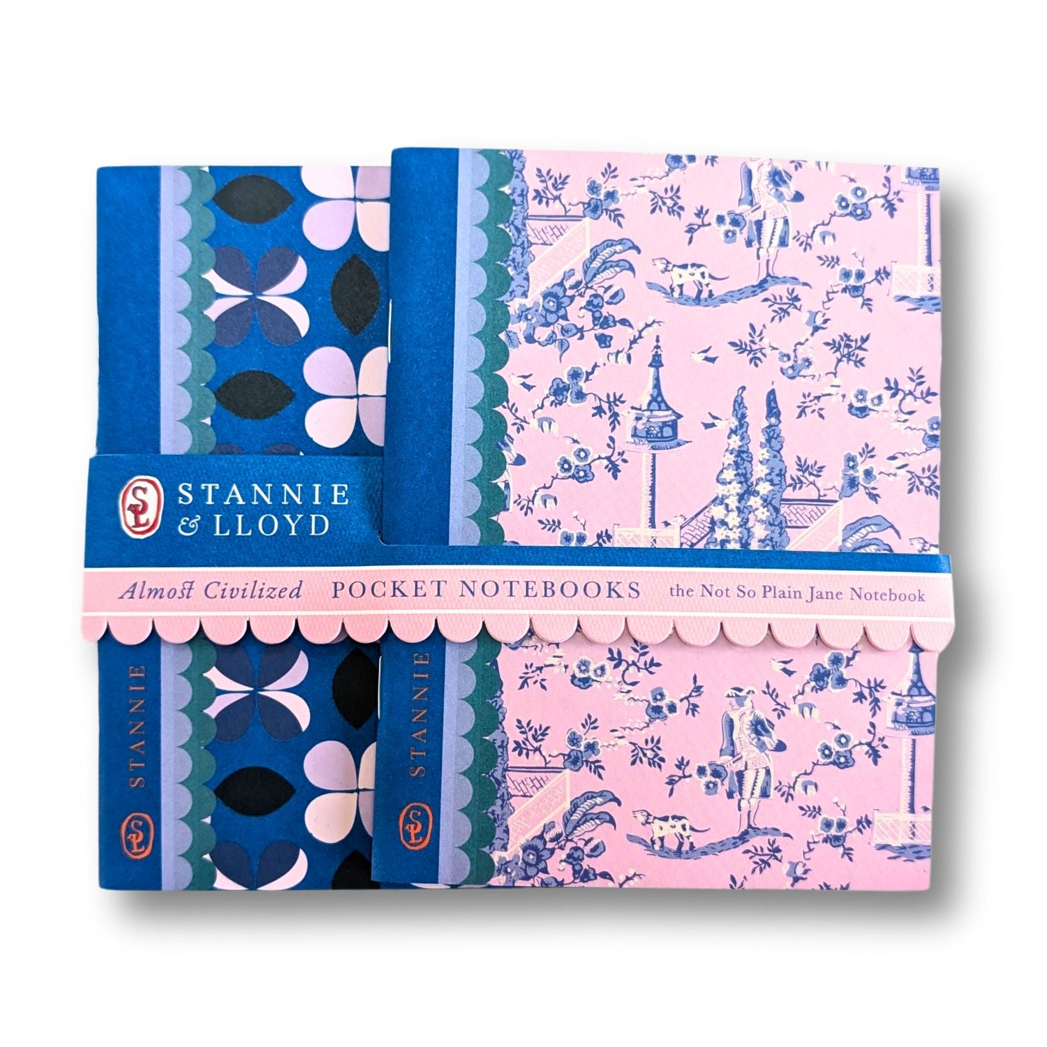 Pocket Notebook Set | Modern Toile