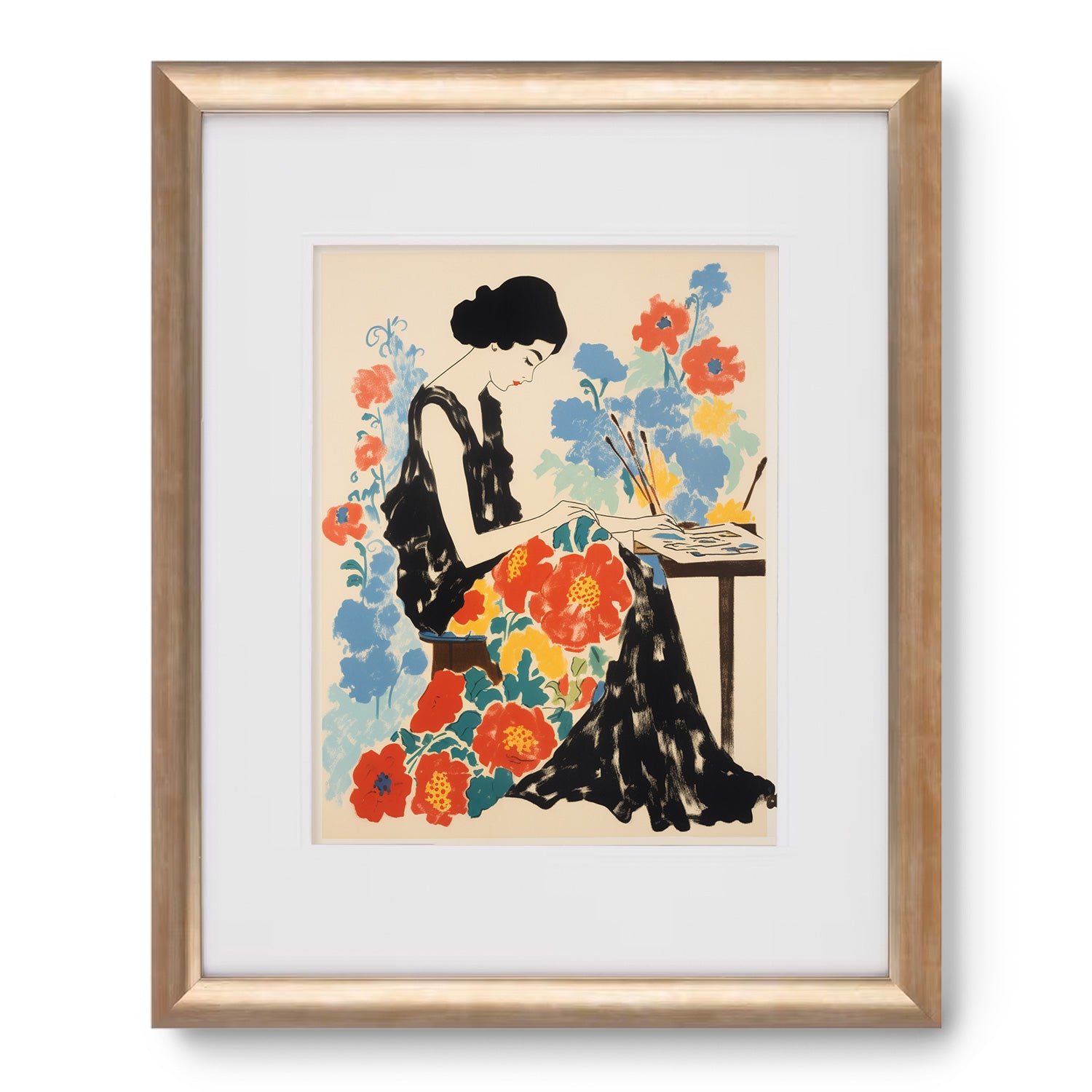 Vintage Sewing Some Kind of Wonderful poster by Stannie & Lloyd.