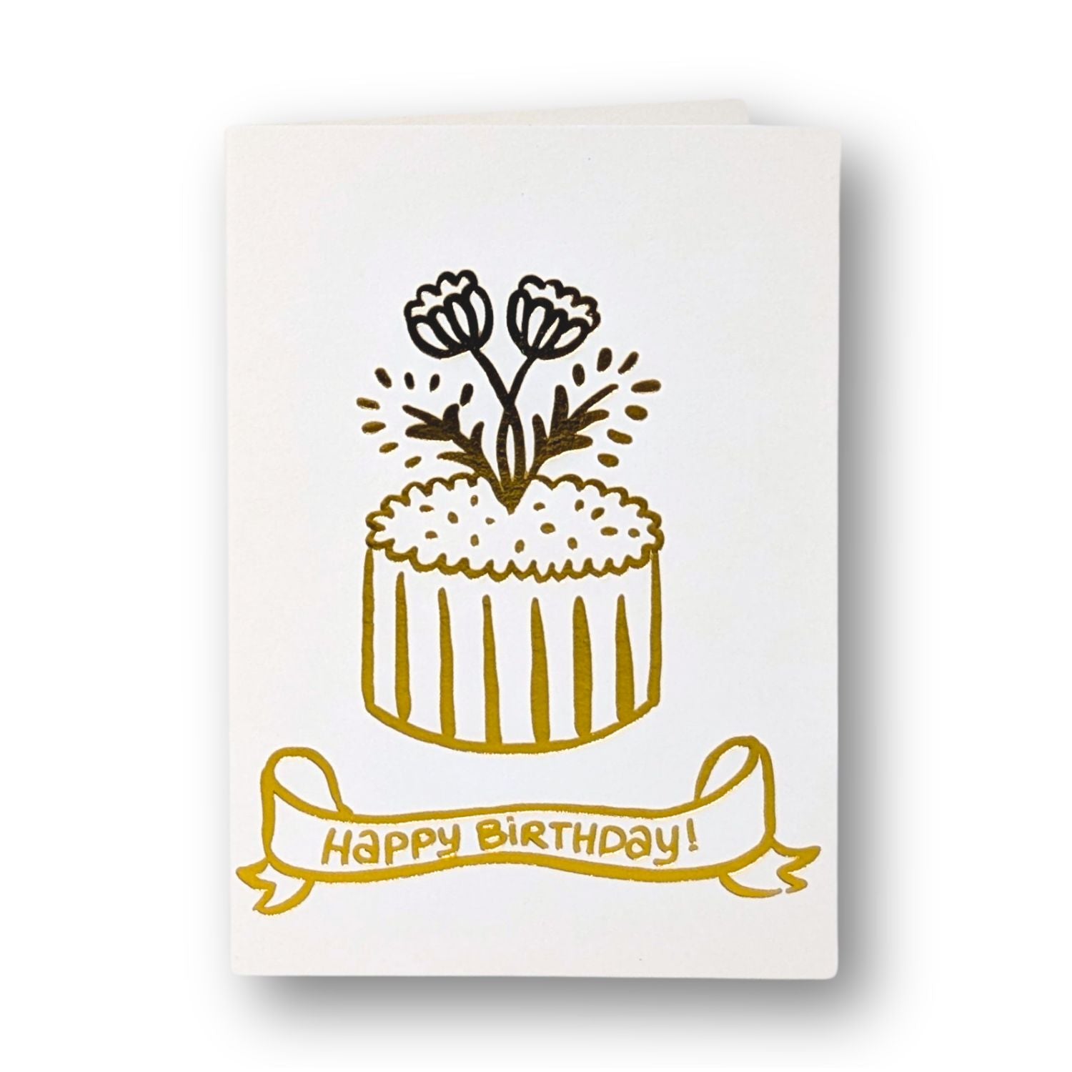 Enclosure Cards | Happy Birthday Cake
