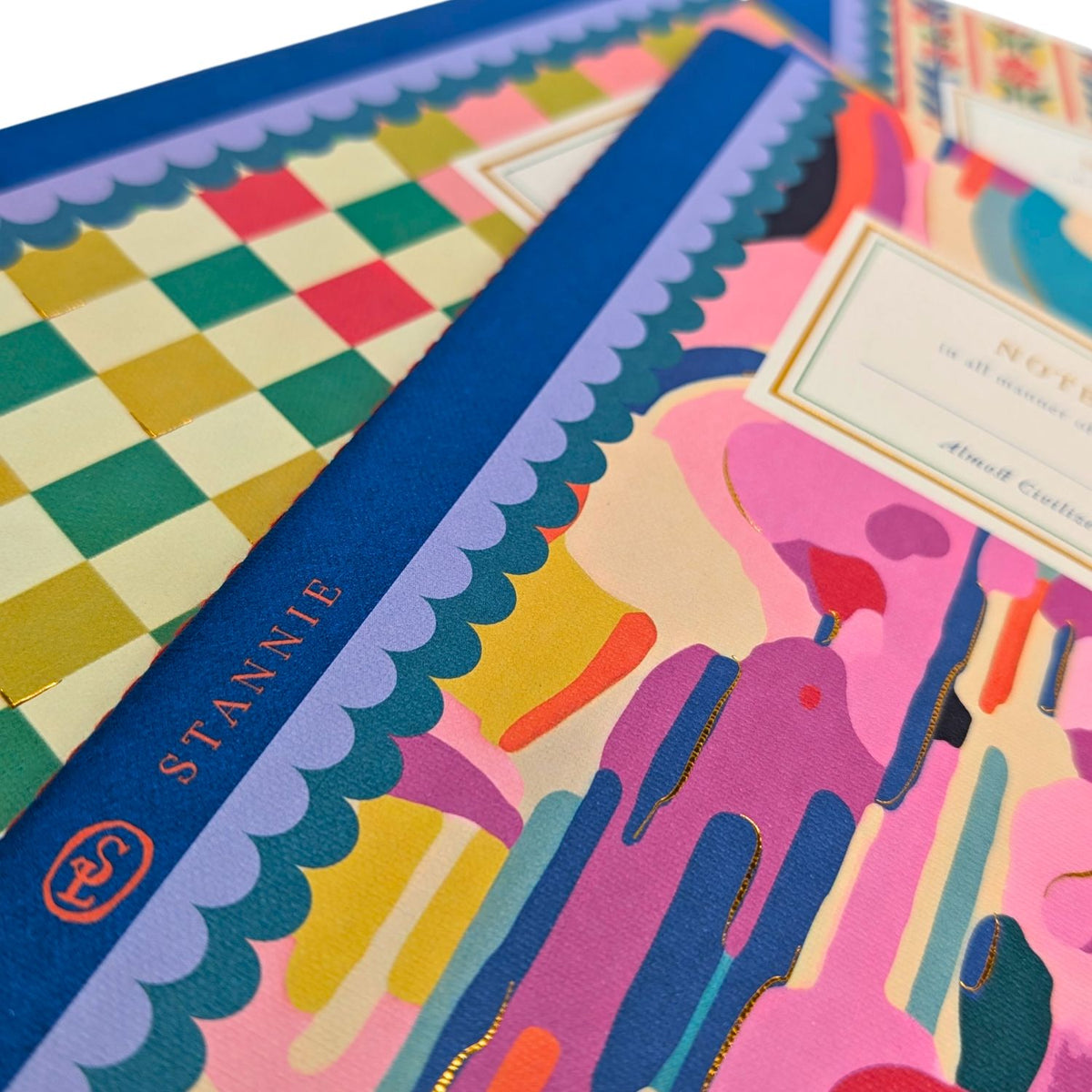 Notebook Trio | Happy Abstract Folk