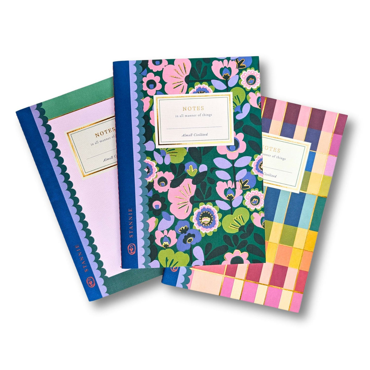 Notebook Trio | Madras and Maude
