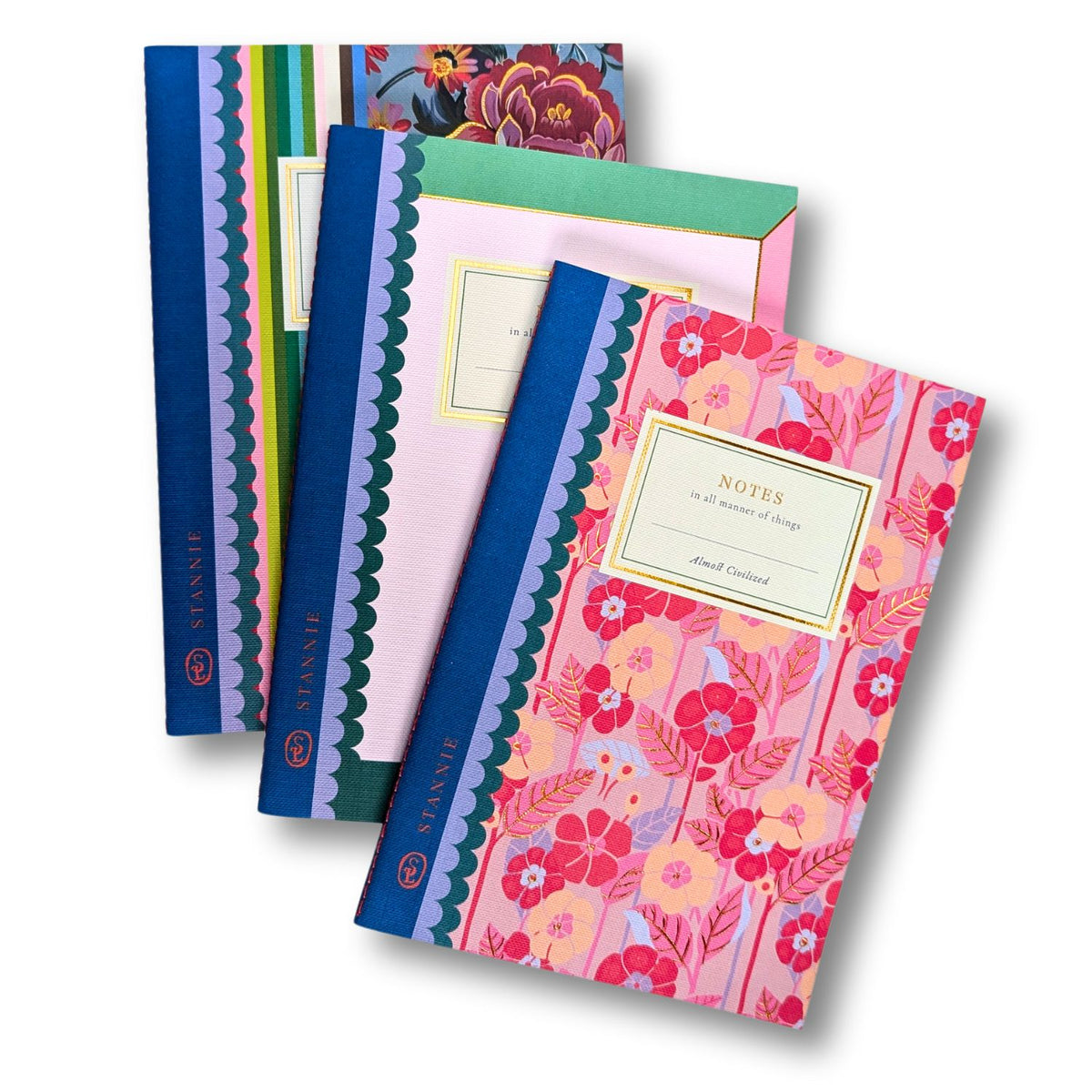 Notebook Trio | Modern Floral