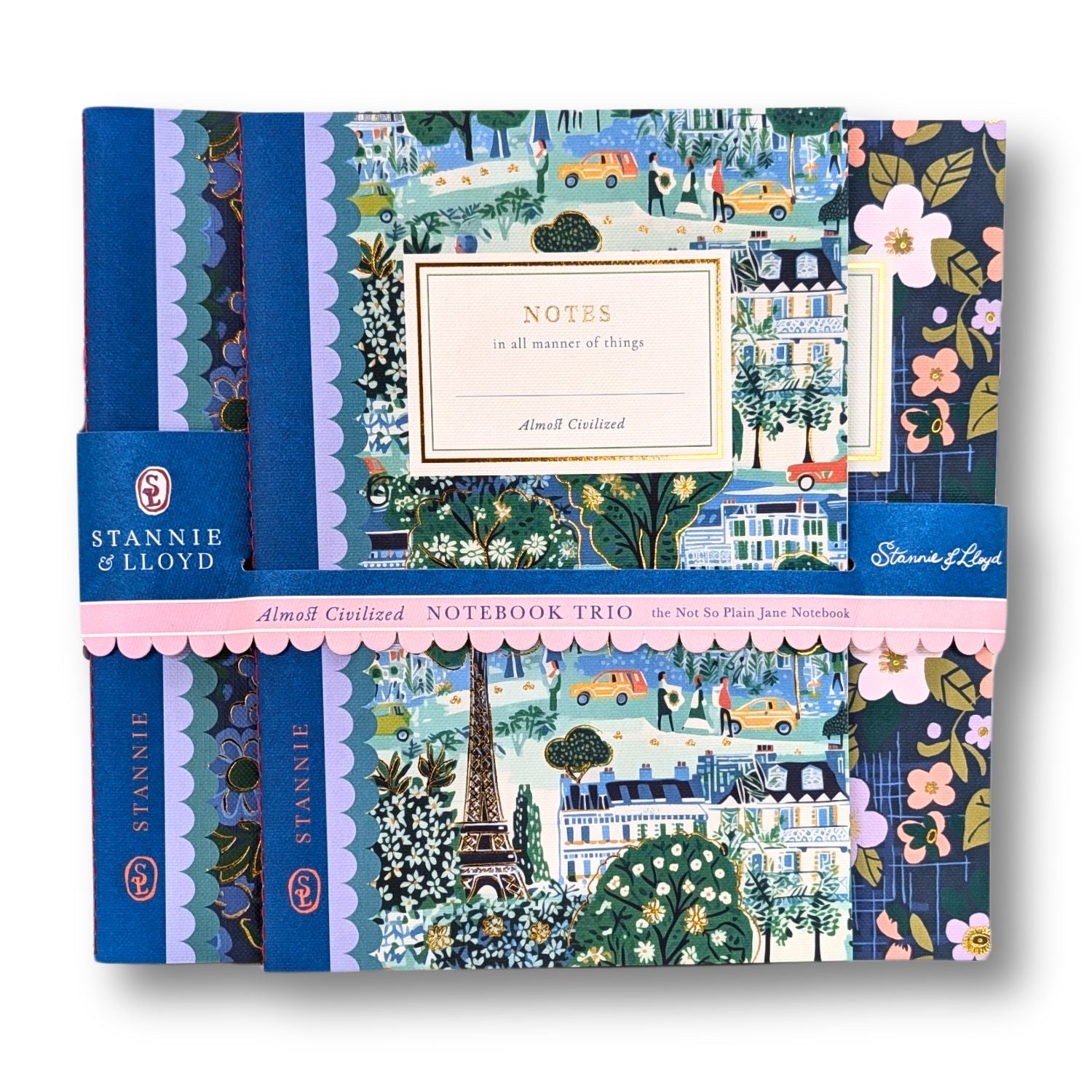 Notebook Trio | Paris Afternoon