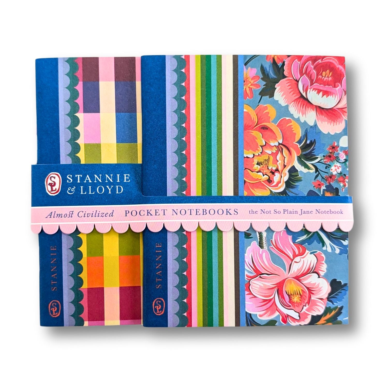 Pocket Notebook Set | Modern Floral