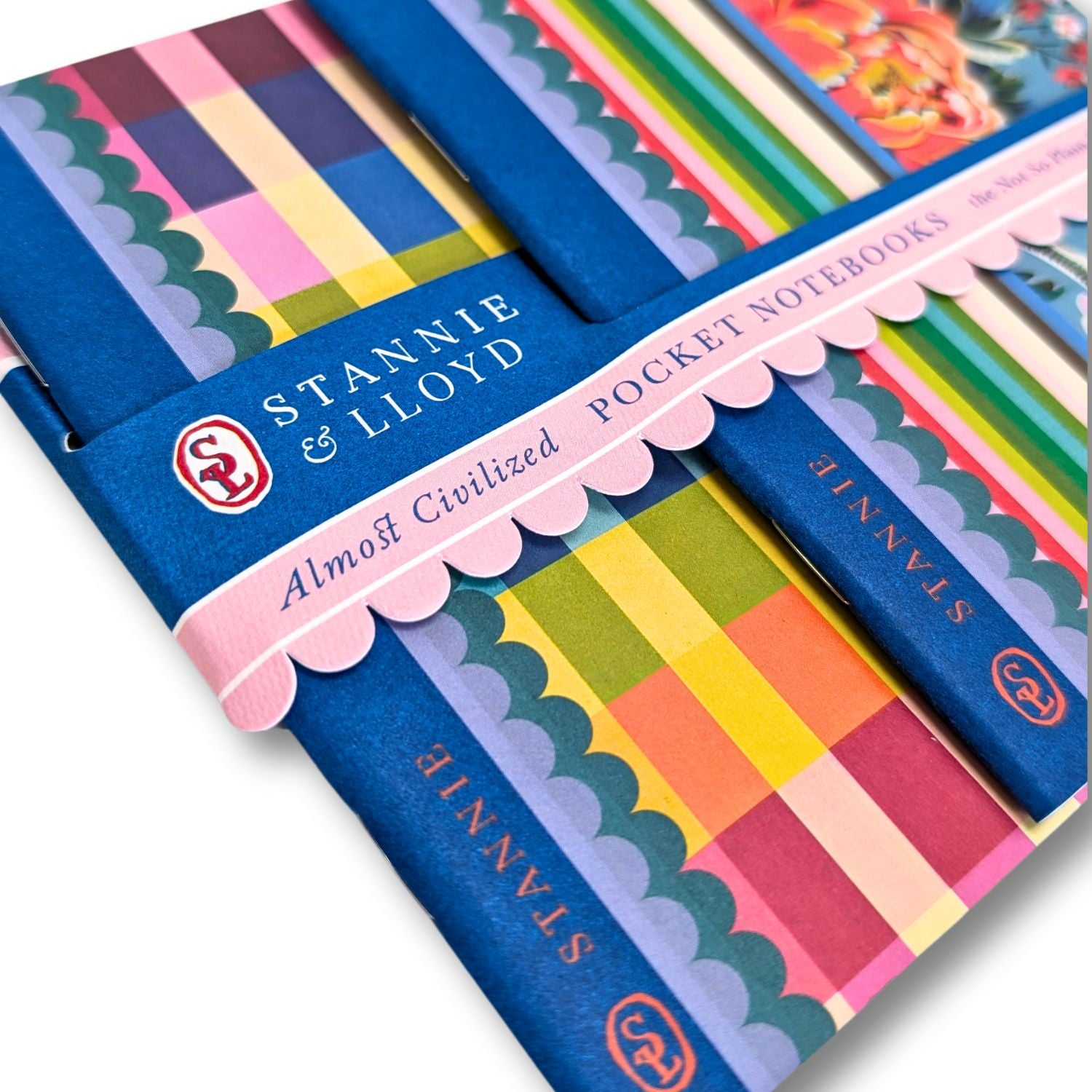 Pocket Notebook Set | Modern Floral