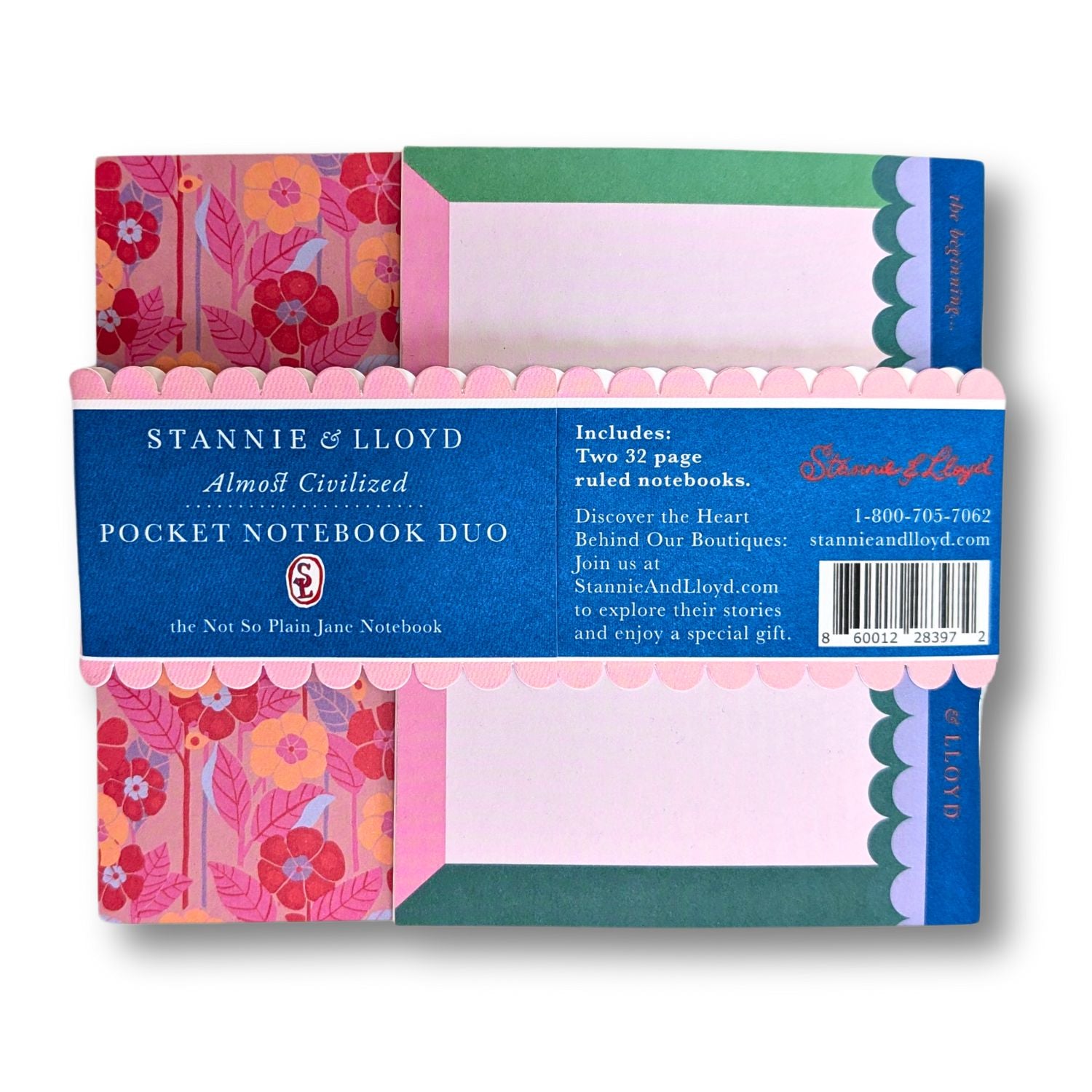 Pocket Notebook Set | Poppy Field