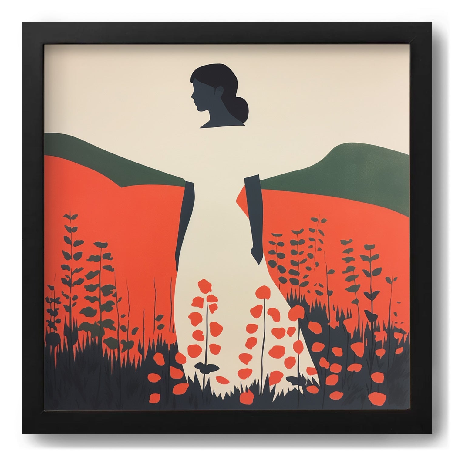 A framed print of "The Stars in Her Hair" by Stannie & Lloyd is available in prints and posters.