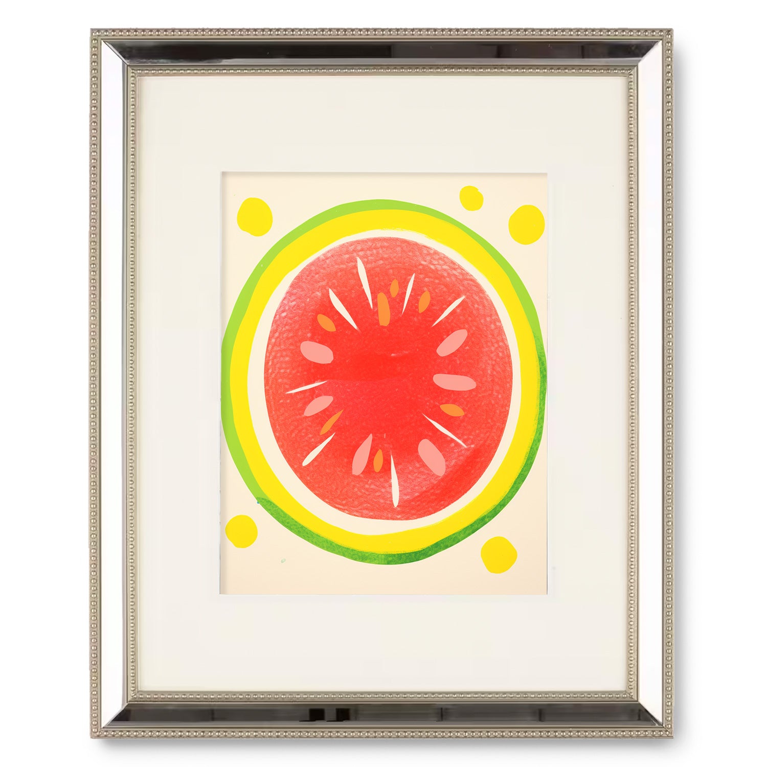 Fruit Salad framed art print by Stannie & Lloyd, perfect for walls with art or as wall art for the living room.