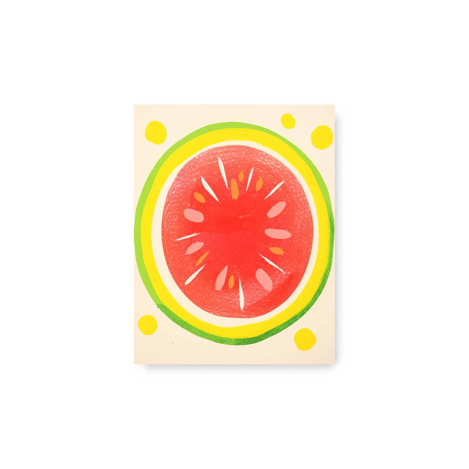 A refreshing Fruit Salad artwork for the living room wall decor by Stannie & Lloyd.