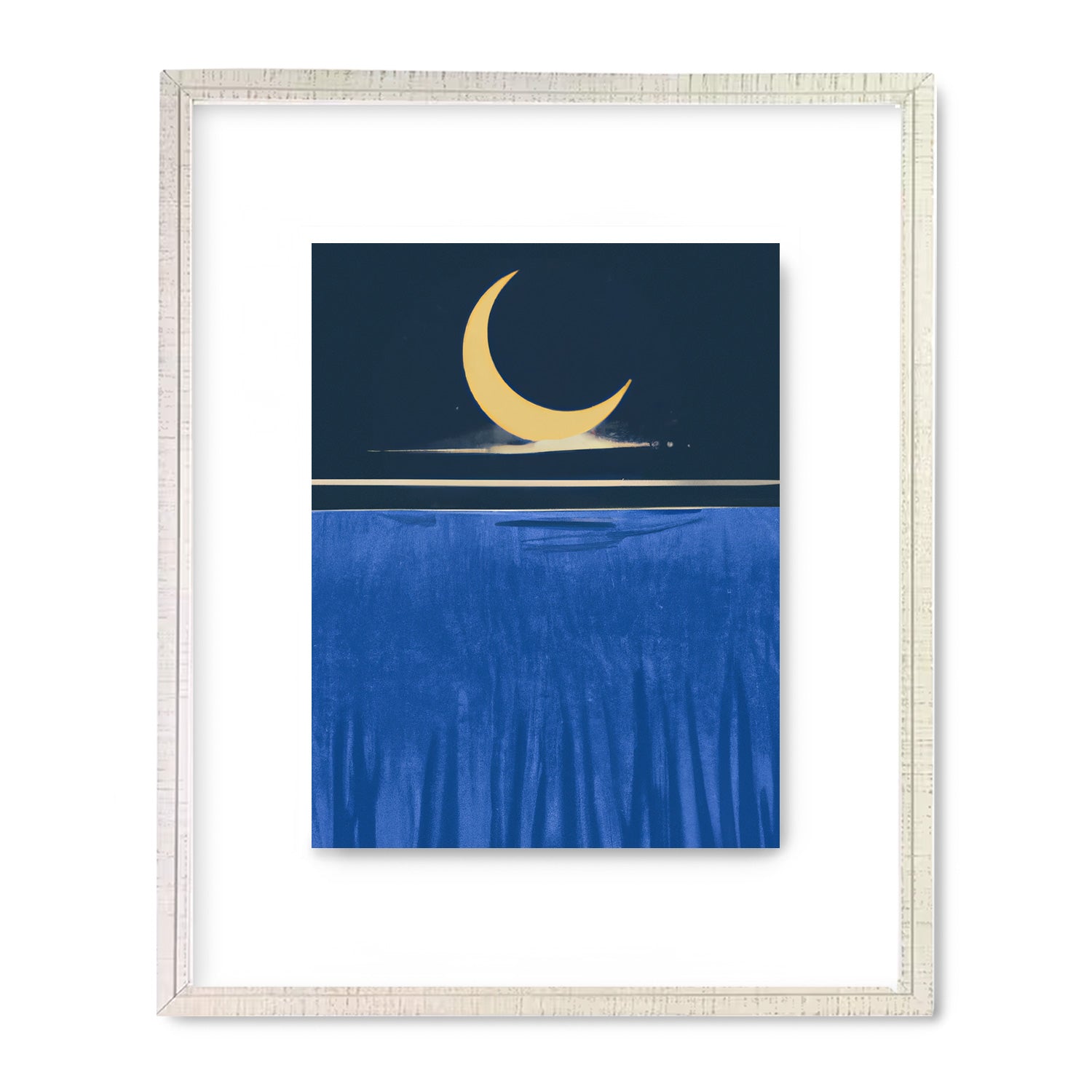 Enhance your walls with art by adding a beautifully framed print of "Beneath the Pale Moonlight" by Stannie & Lloyd. Perfect for wall decor in any style, including maximalist decor.