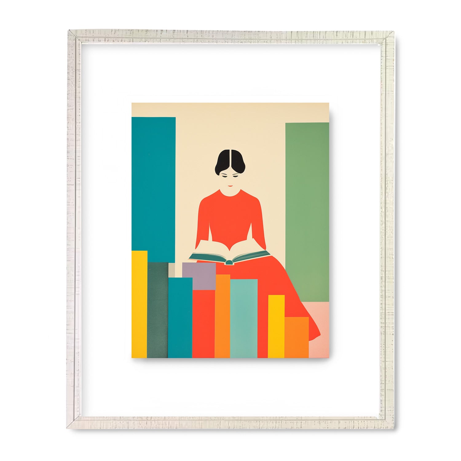 A framed print of My Favorite Pastime No. 1, perfect for wall art prints, by Stannie & Lloyd.