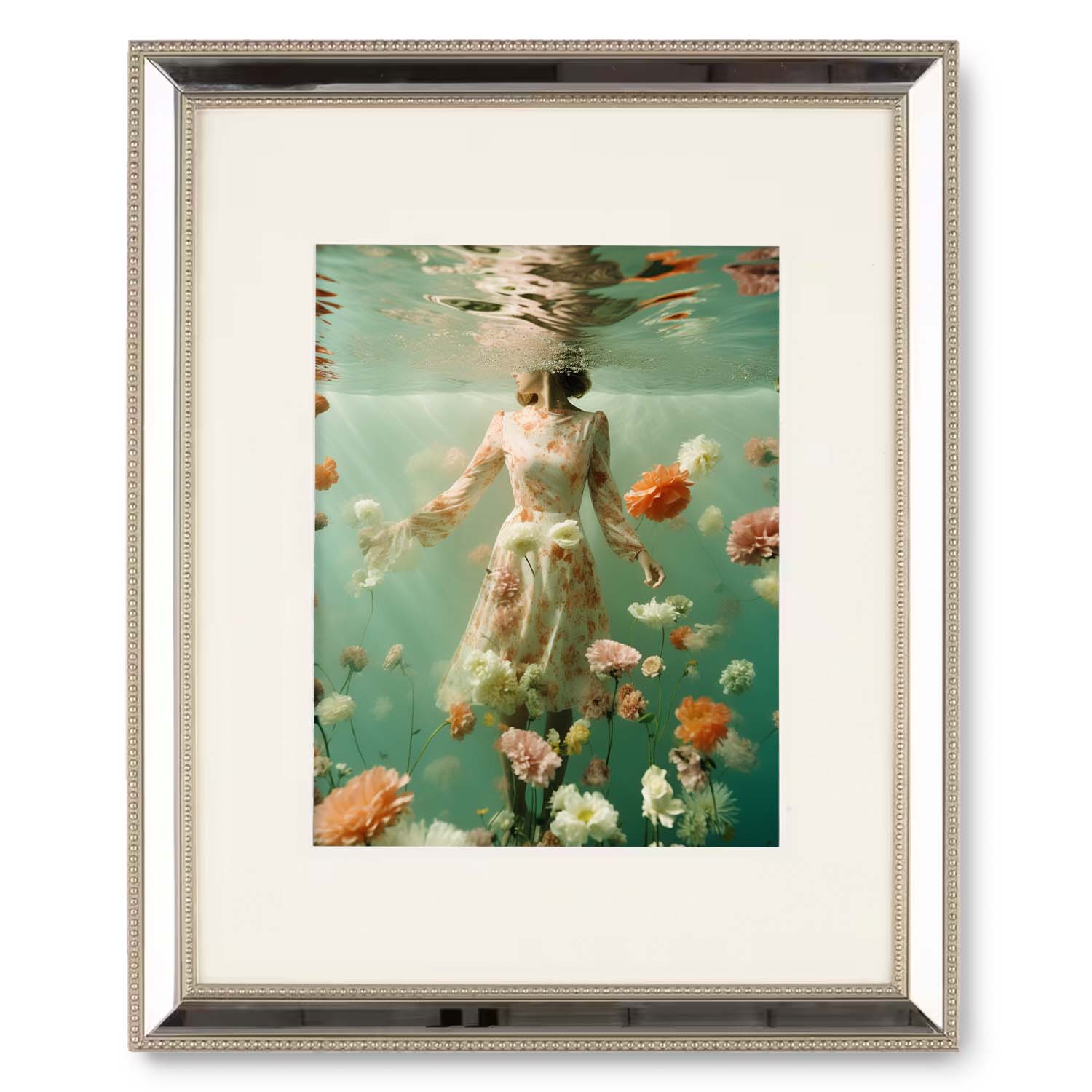 A framed photo of She Drifted, beautifully presented in a Stannie & Lloyd wood frame.