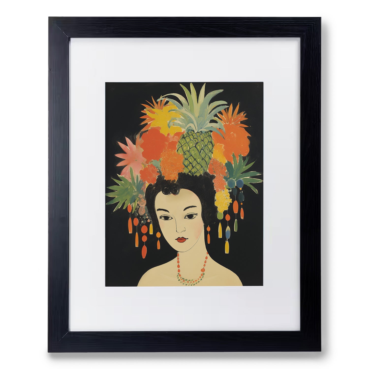 A framed print of J'ai Deux Amours by Stannie & Lloyd, perfect as wall art.